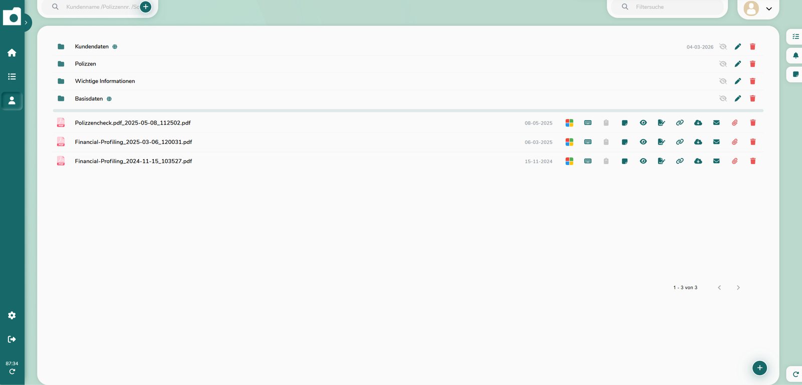 Neue Flexible Ordnerstruktur