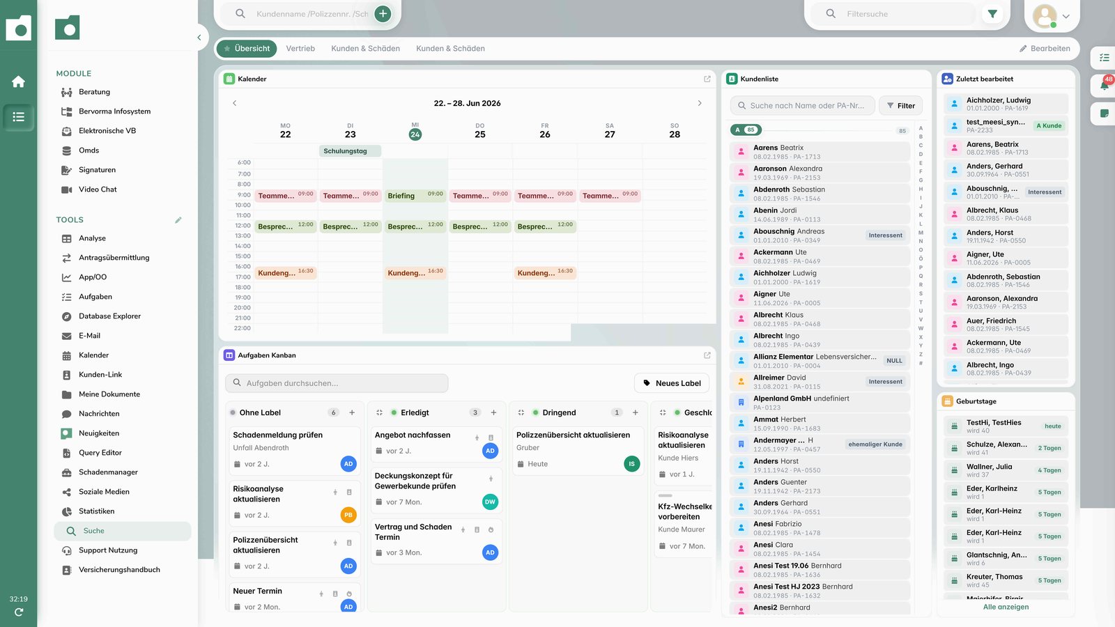 UI & Design Update im OnlineOrdner