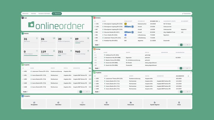 UI & Design Update im OnlineOrdner